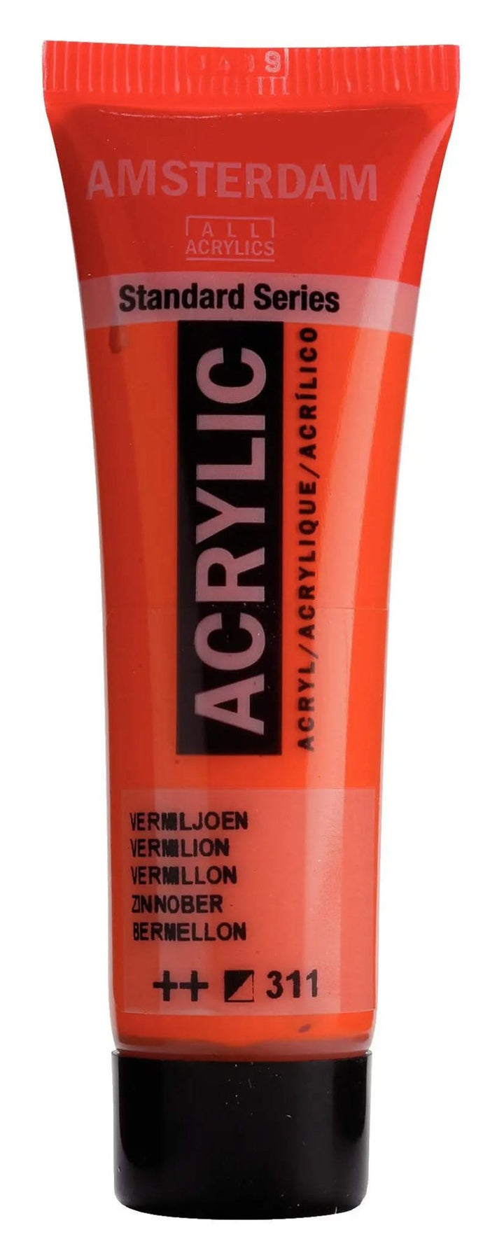 Amsterdam Standard Series Acrylfarbe Tube 20 ml Zinnober 311 - Kidis Art