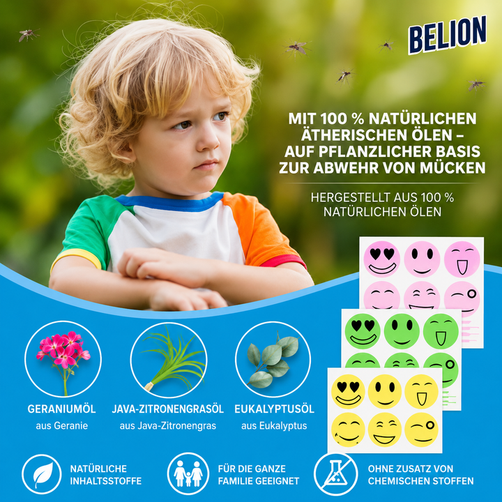 Anti-Mückenstich Pflaster für Kinder – 90 Stück - Kidis Art