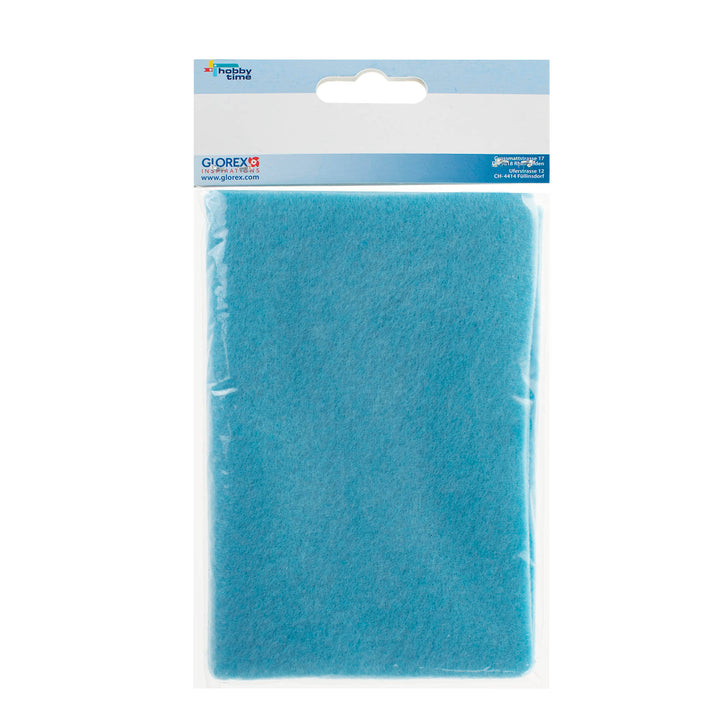 Bastelfilz 20x30cm, 250g, 2St hellblau - Kidis Art