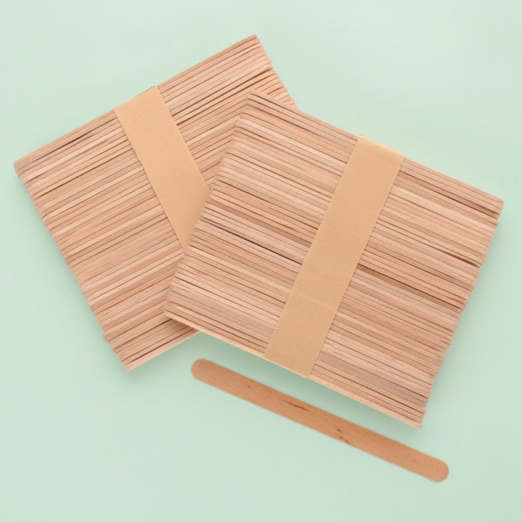 Bastelhölzer 10x114mm 100St natur, FSC Schima