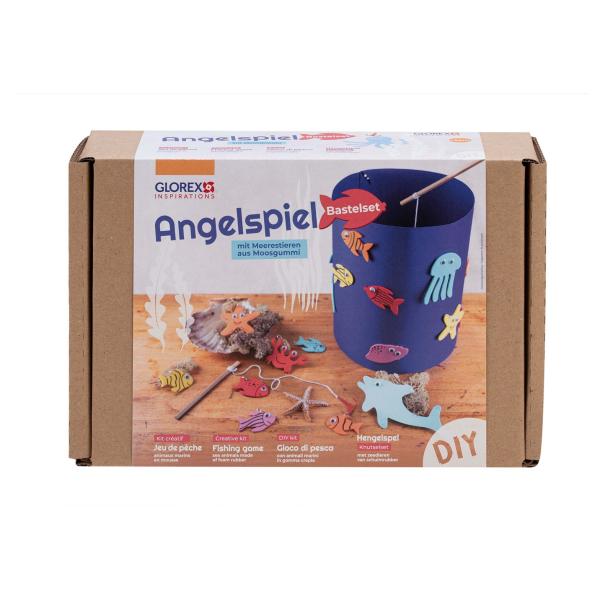 Bastelset Angelspiel mit Meerestieren - Kidis Art