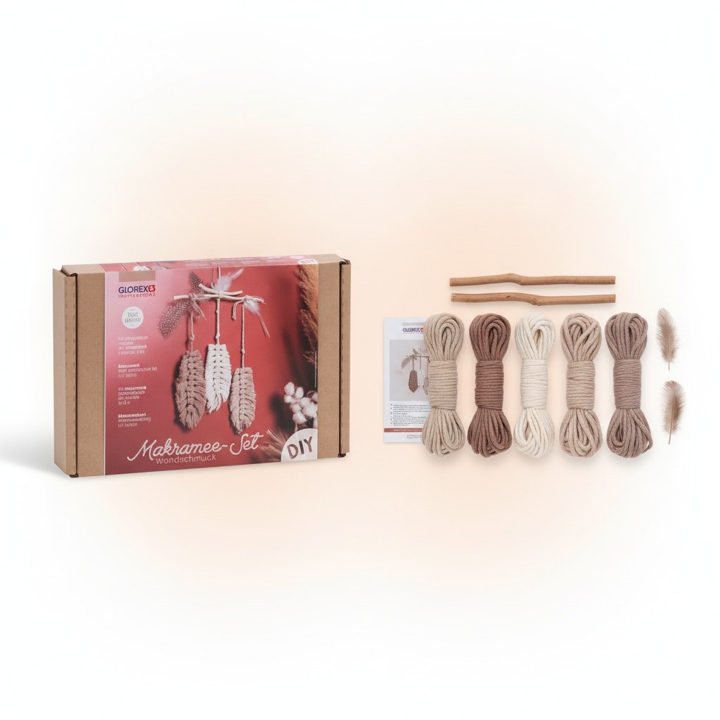 Bastelset Makramee Wandschmuck - Kidis Art