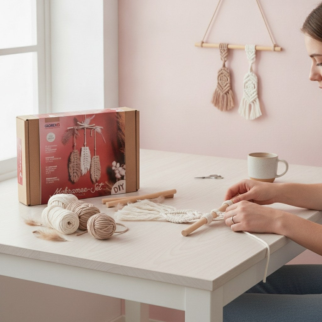 Bastelset Makramee Wandschmuck - Kidis Art