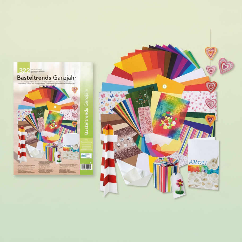 Basteltrends Ganzjahr 322tlg - Kidis Art