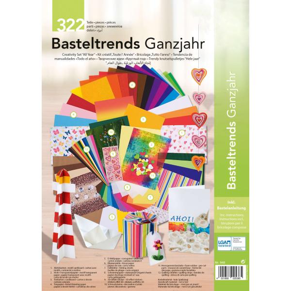Basteltrends Ganzjahr 322tlg - Kidis Art