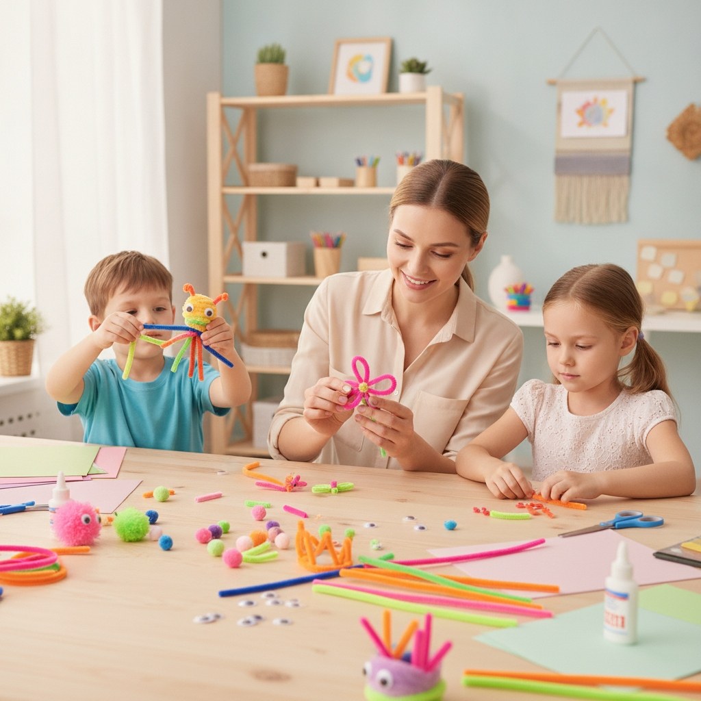 Biegeplüsch Mix 10 St, 50 cm Neontöne - Kidis Art