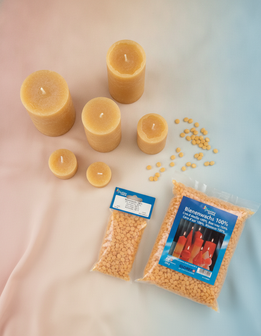 Bienenwachs (Linsenform) 125g - Kidis Art