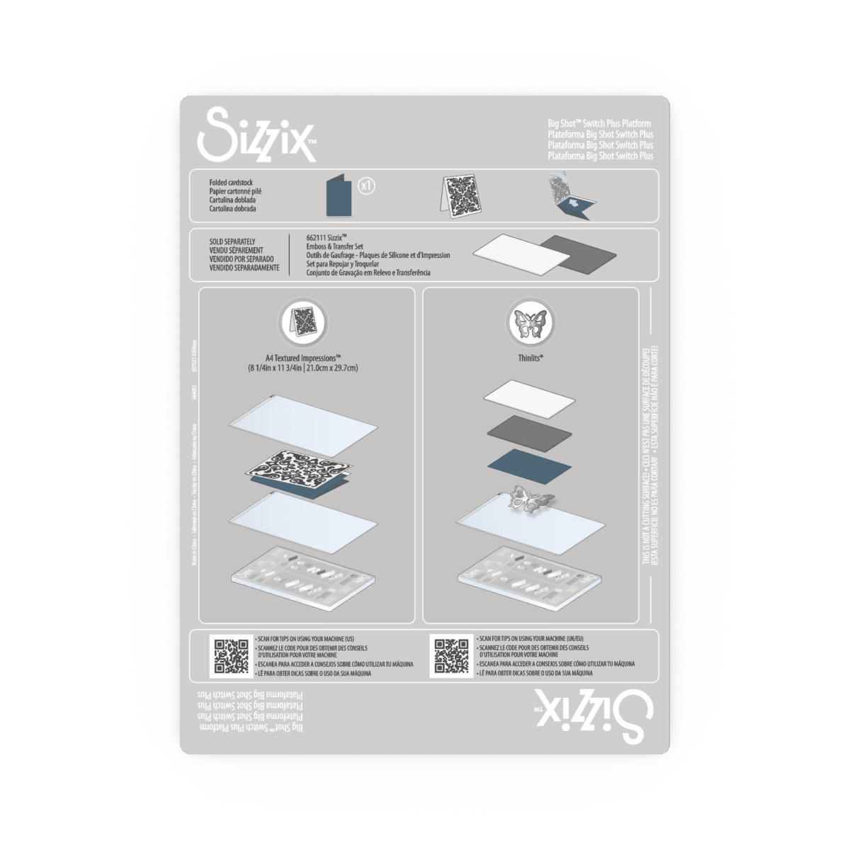 Big Shot Switch Plus Accessory Platform, Standard - Kidis Art
