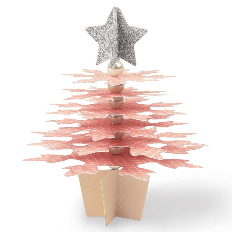 Bigz Die Snowflake Christmas Tree - Kidis Art