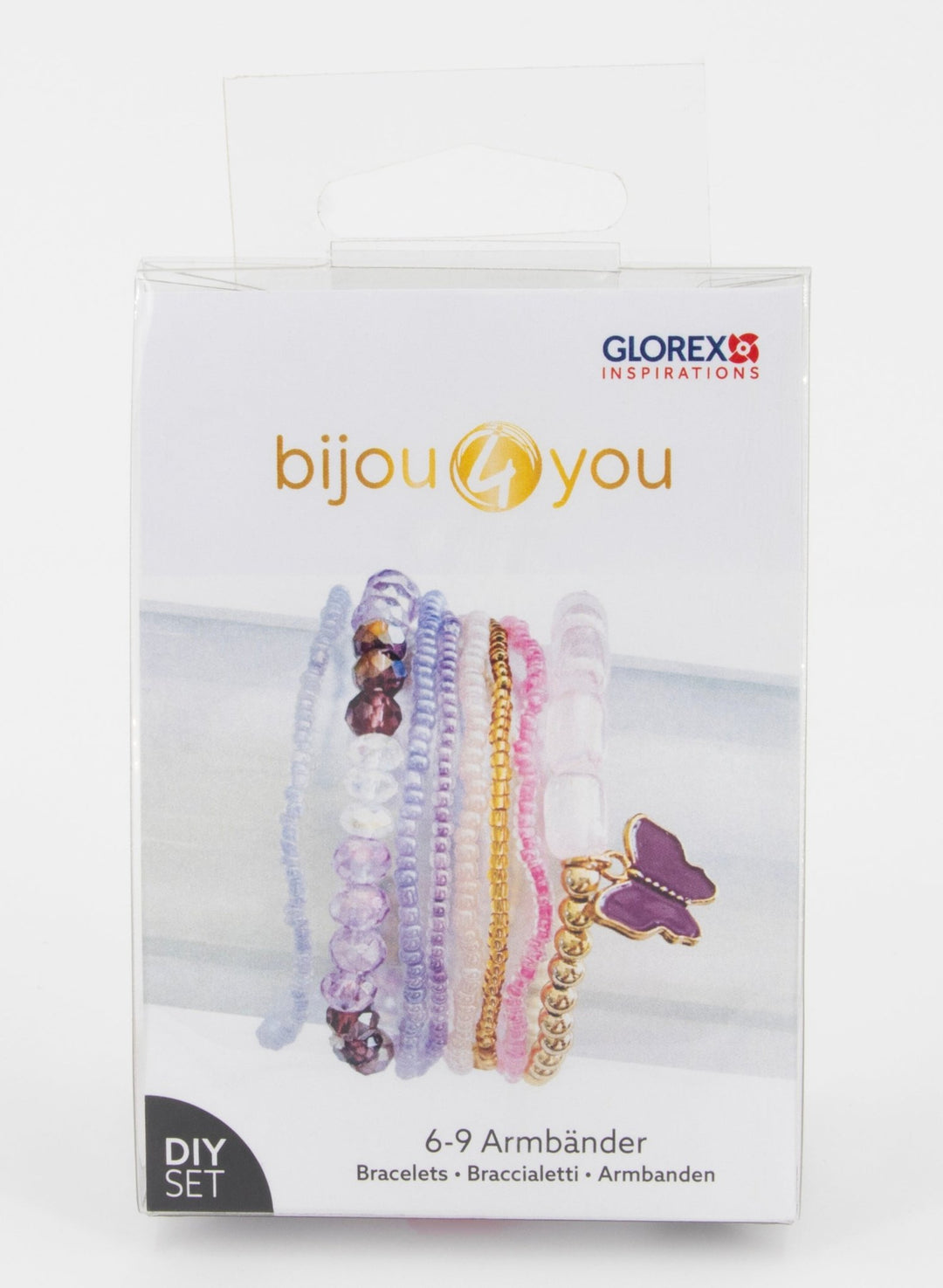 bijou4you Armband - Set, rosa - lila - Kidis Art