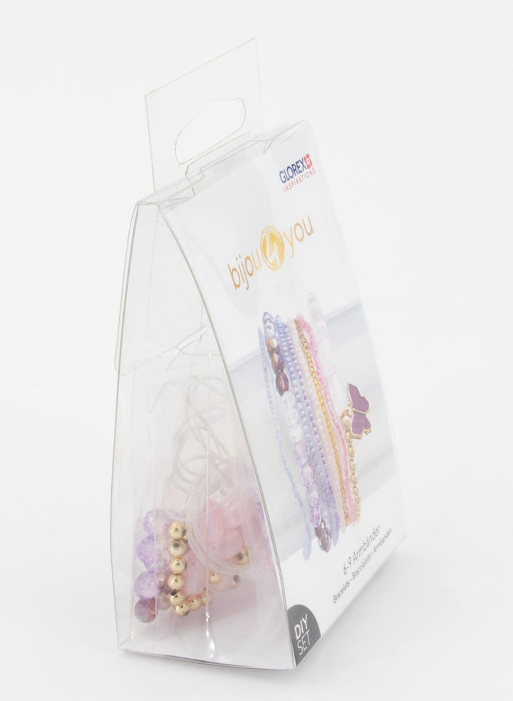 bijou4you Armband - Set, rosa - lila - Kidis Art