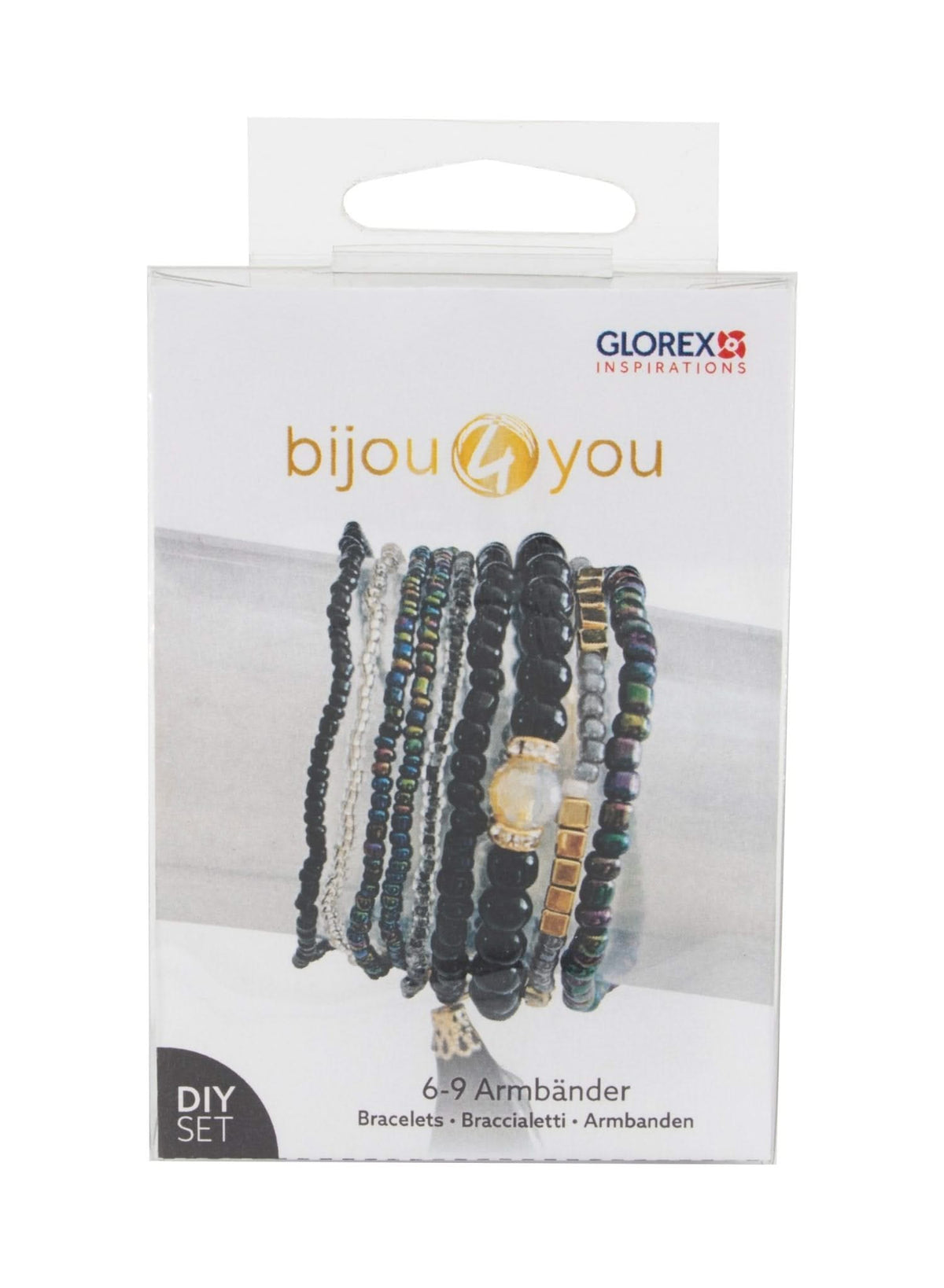 bijou4you Armband-Set, schwarz - Kidis Art