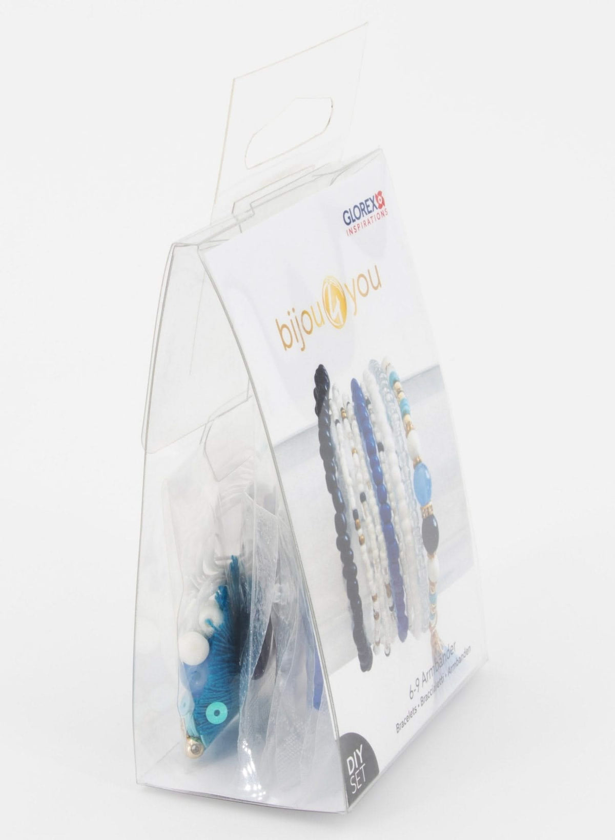 bijou4you Armband-Set, weiss-blau - Kidis Art