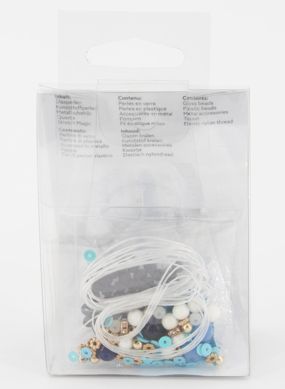 bijou4you Armband - Set, weiss - blau - Kidis Art