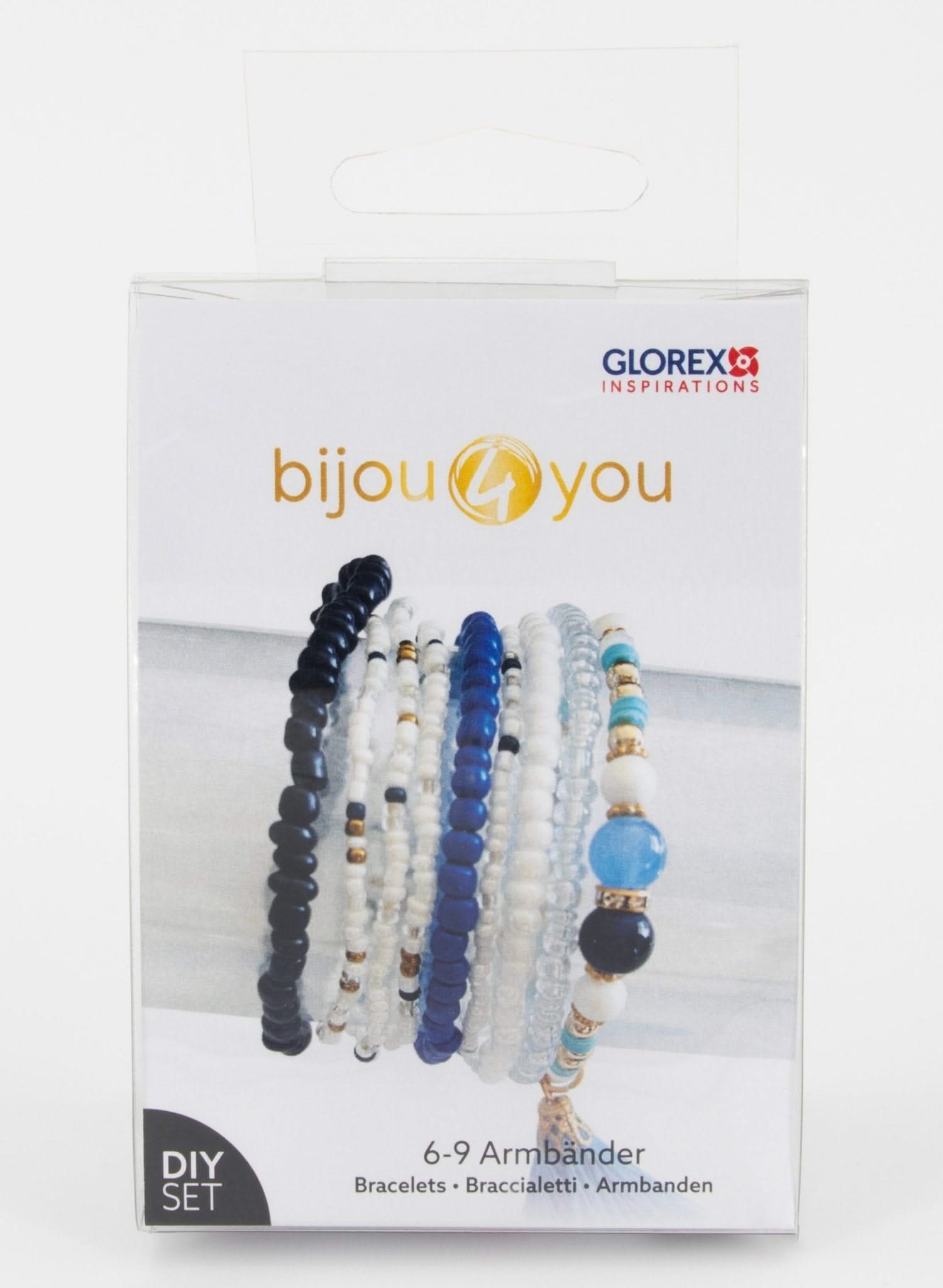 bijou4you Armband-Set, weiss-blau - Kidis Art