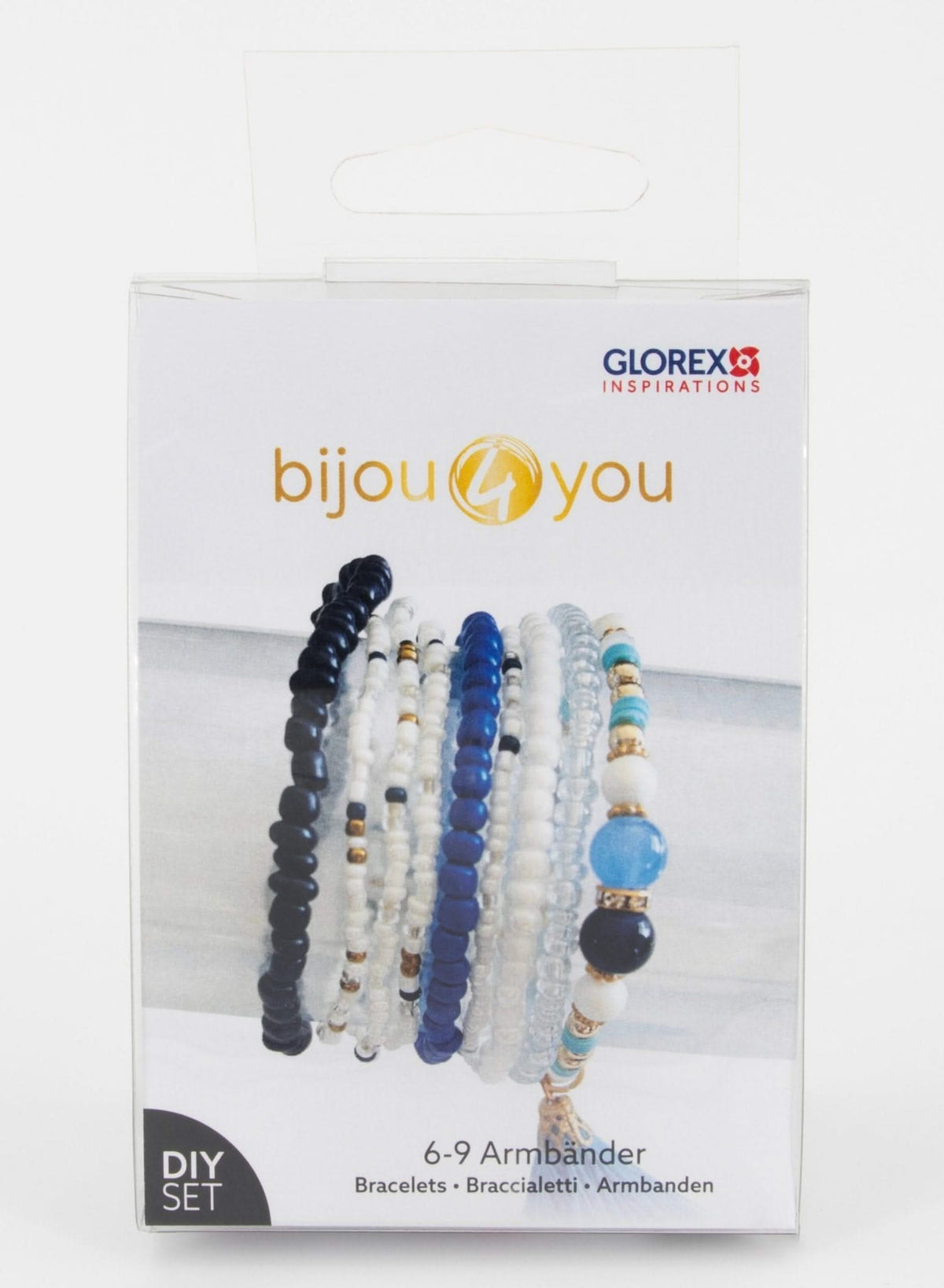 bijou4you Armband-Set, weiss-blau - Kidis Art