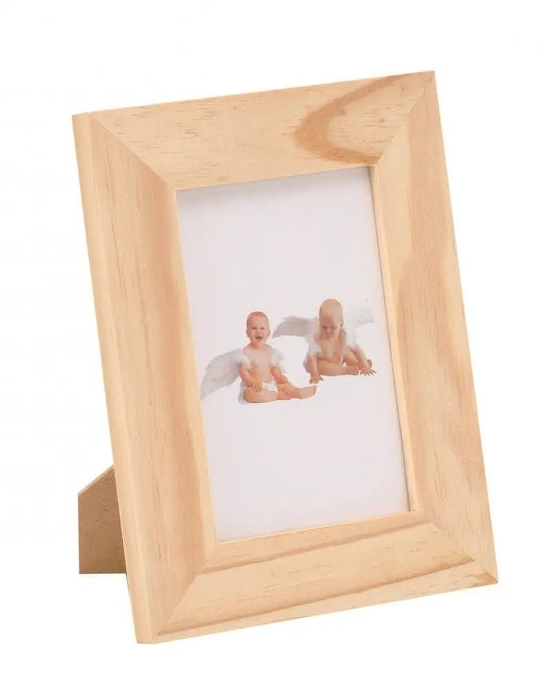 Bilderrahmen m. Glas, 13,5x17,5cm, Kiefer NZ - Kidis Art