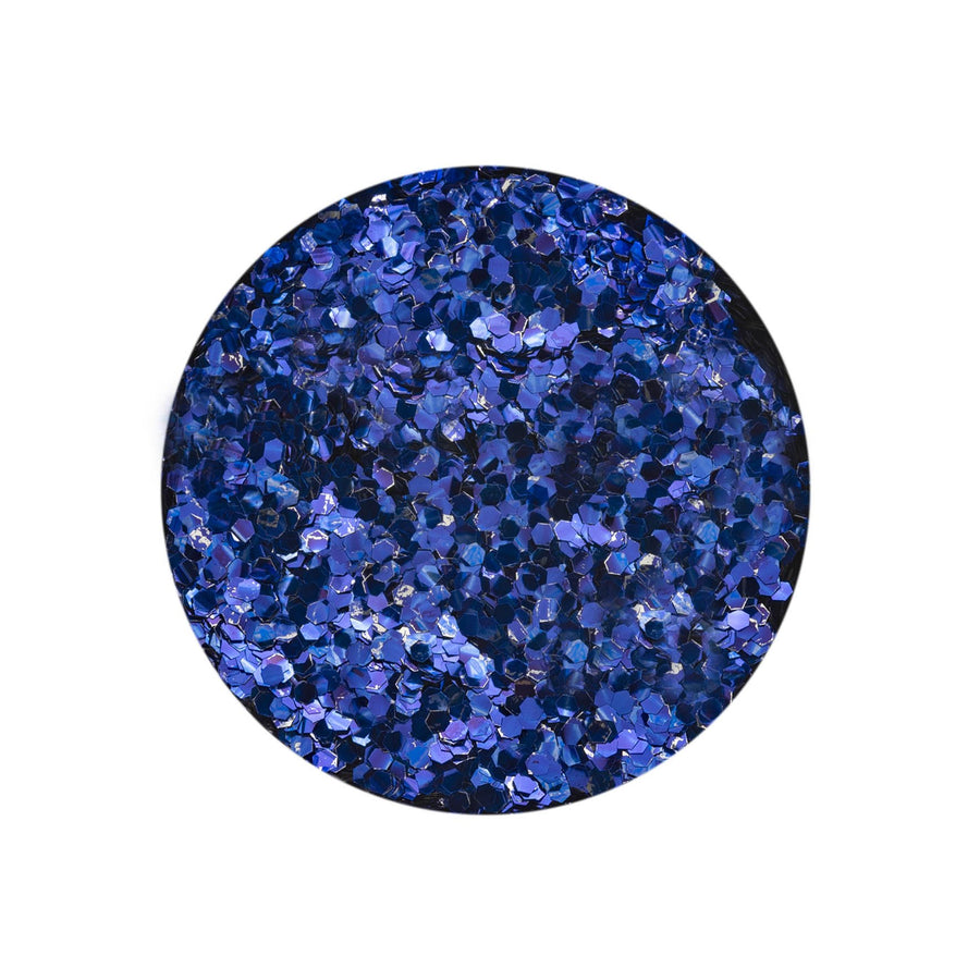 Bio Glitter fein, 10g, Dunkelblau - Kidis Art
