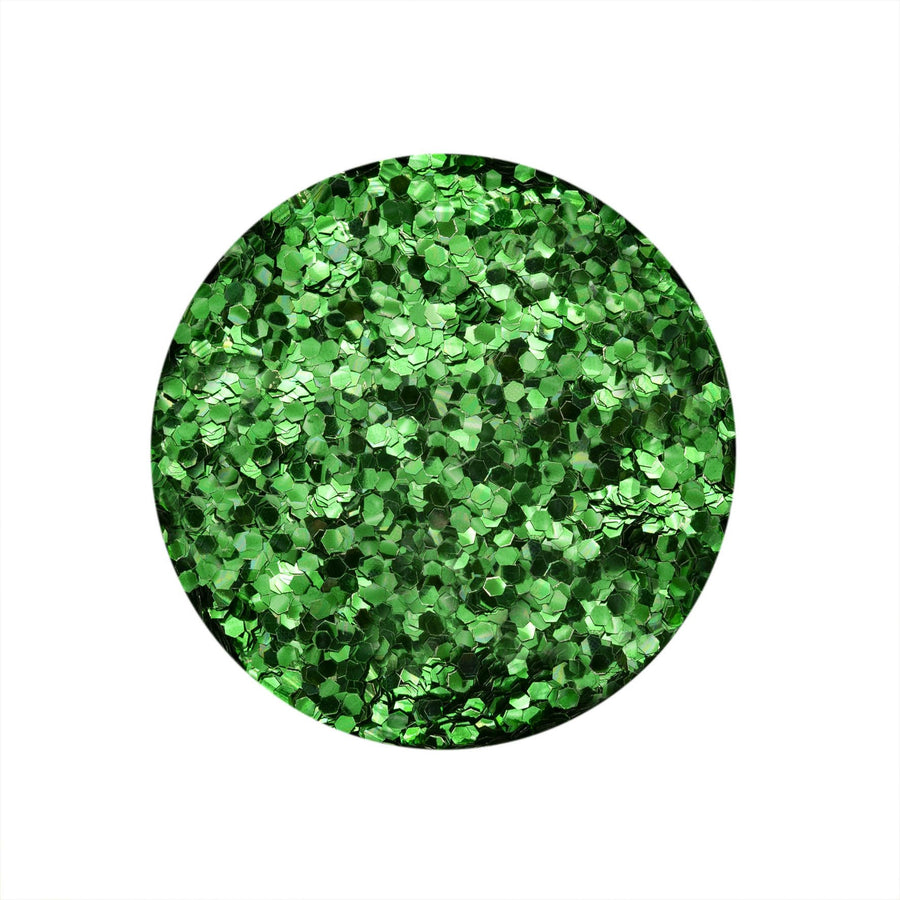 Bio Glitter fein, 10g, grün - Kidis Art