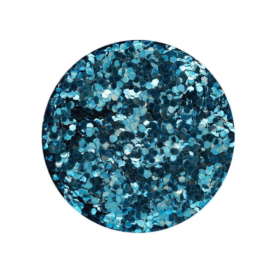 Bio Glitter fein, 10g, Hellblau - Kidis Art