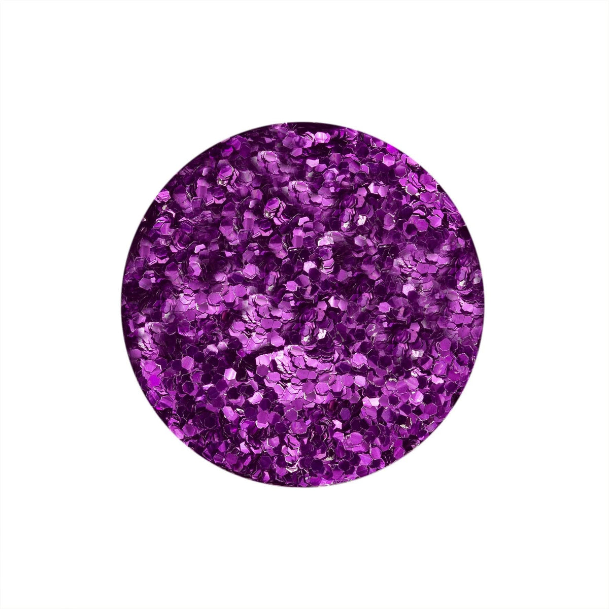 Bio Glitter fein, 10g, Violett - Kidis Art