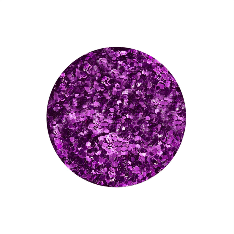 Bio Glitter fein, 10g, Violett - Kidis Art