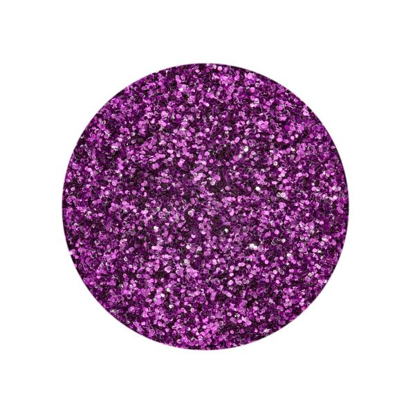 Bio Glitter fein, 10g, violett - Kidis Art
