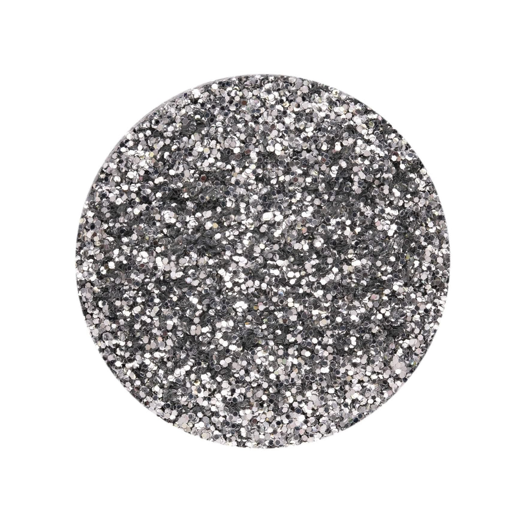 Bio Glitter fein, 60g silberfarben - Kidis Art