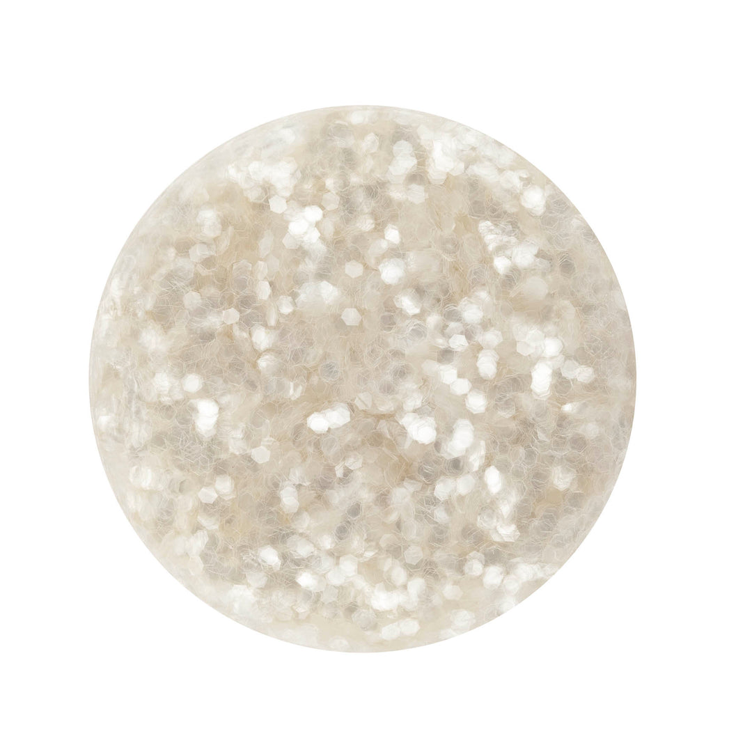Bio Glitter fein, 60g weiss - Kidis Art