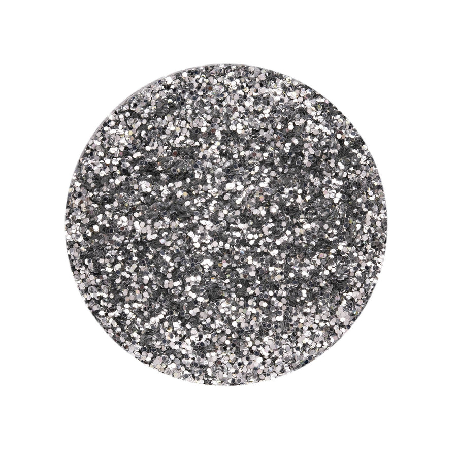 Bio Glitter grob, 10g Silberfarben - Kidis Art