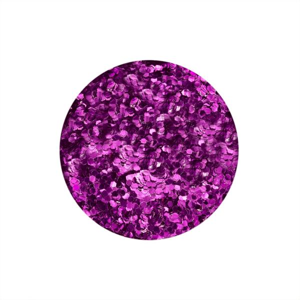 Bio Glitter grob, 10g, violett - Kidis Art