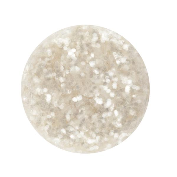 Bio Glitter grob, 10g, weiss - Kidis Art