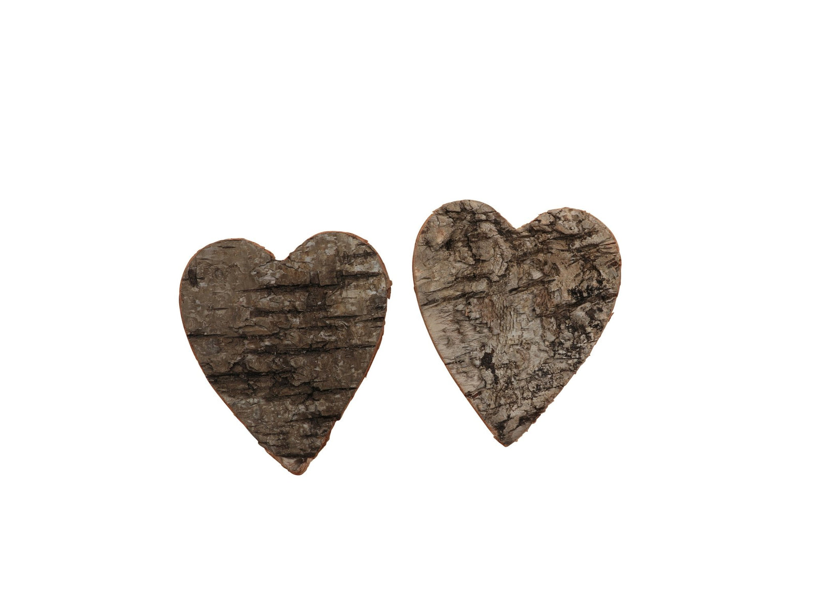 Birkenrinde, Herz 10St., 6cm - Kidis Art