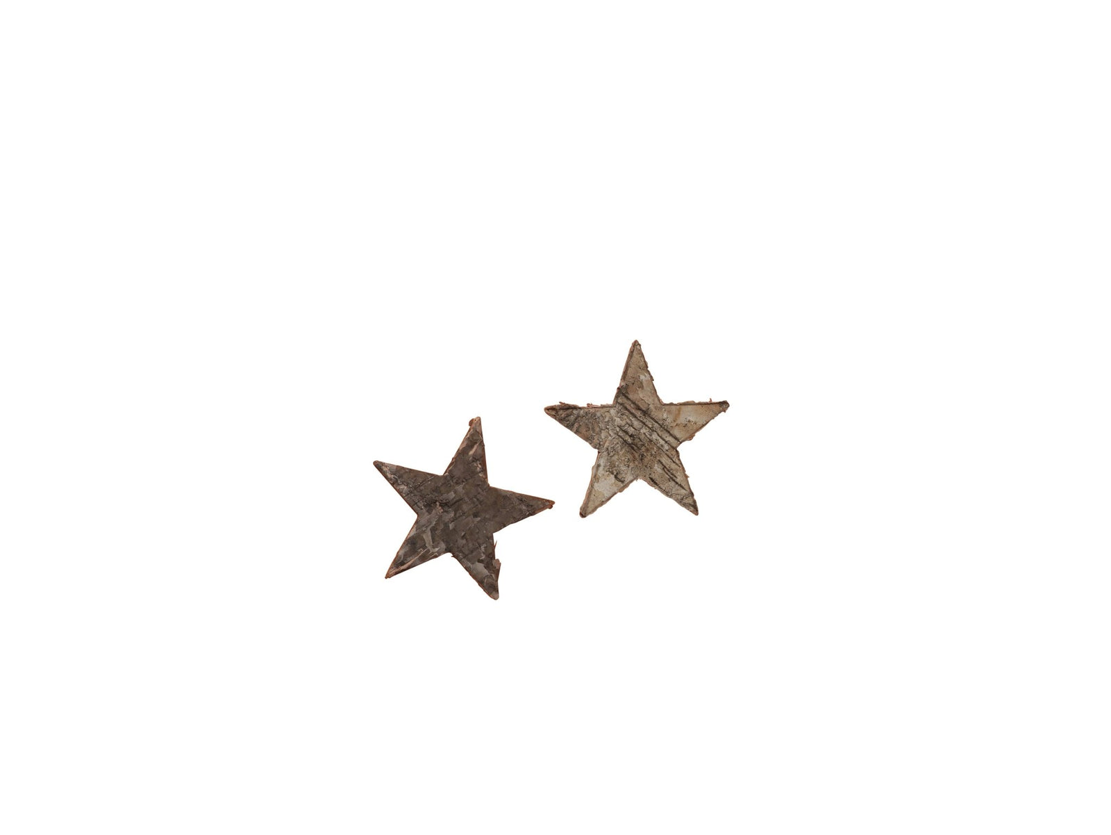Birkenrinde, Stern 15St, 3cm - Kidis Art
