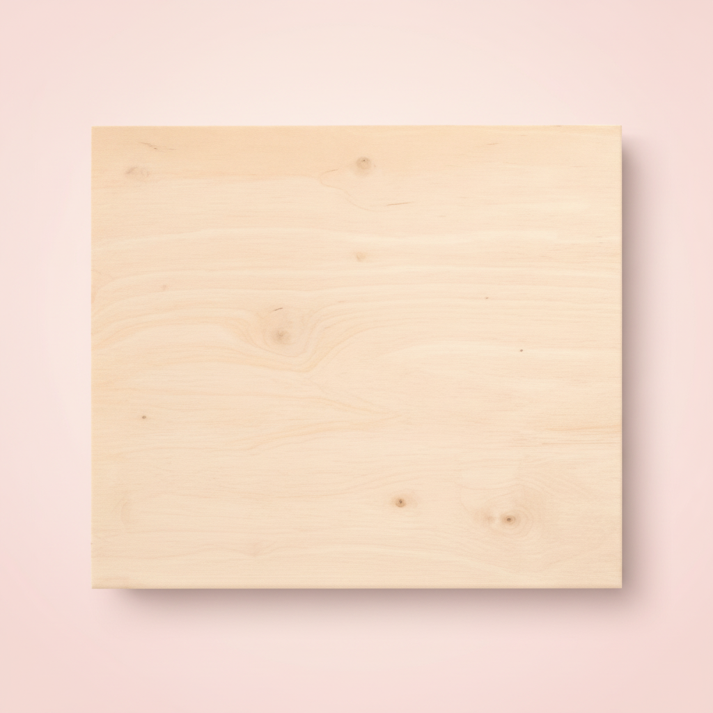 Birkensperrholz 4mm, 25x50cm Birke China - Kidis Art