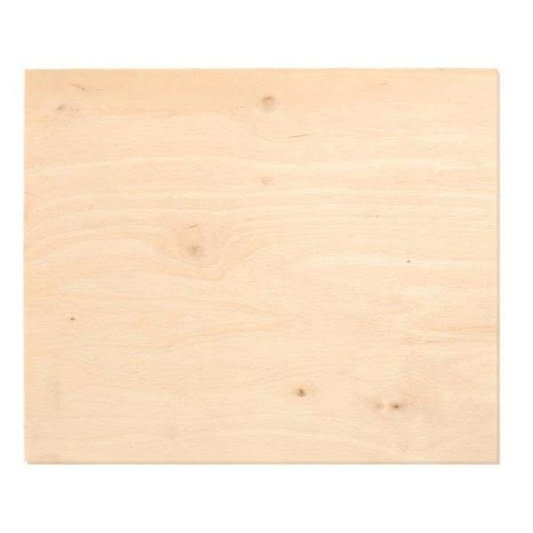 Birkensperrholz 4mm, 25x50cm Birke China - Kidis Art