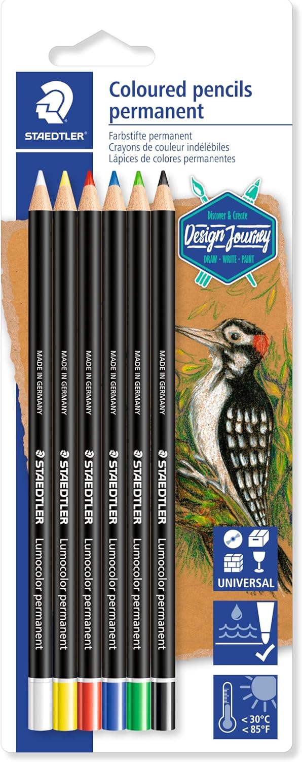 Bleistift Lumocolor® permanent glasochrom 108 20 multi-color - Kidis Art