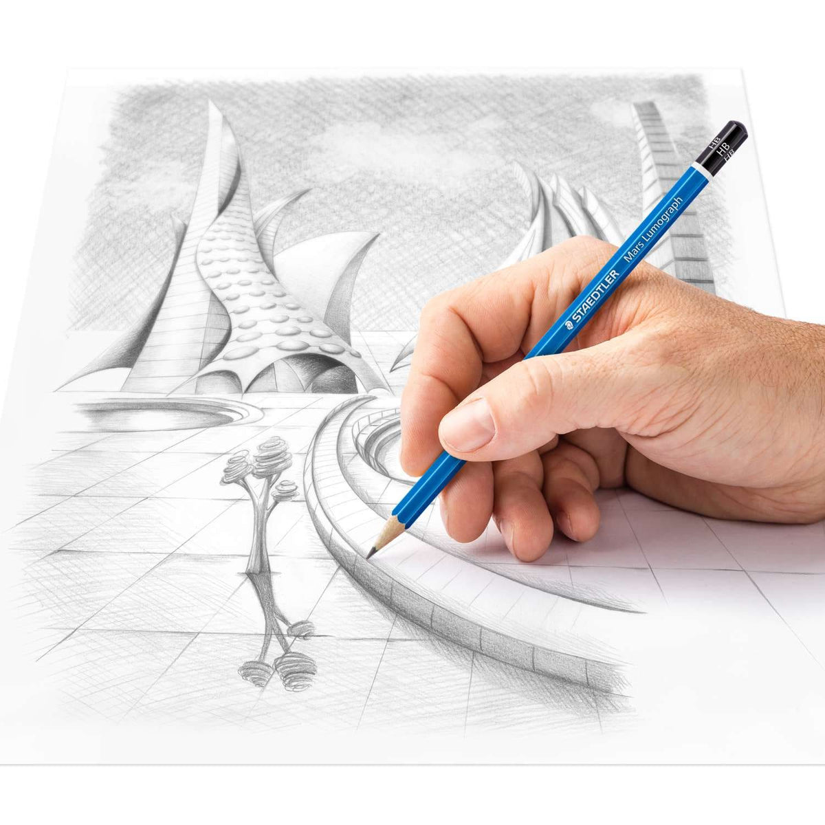 Bleistift Mars® Lumograph® 100 3H - Kidis Art