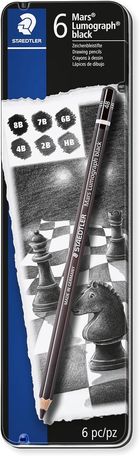 Bleistift Mars® Lumograph® black 100B - Kidis Art