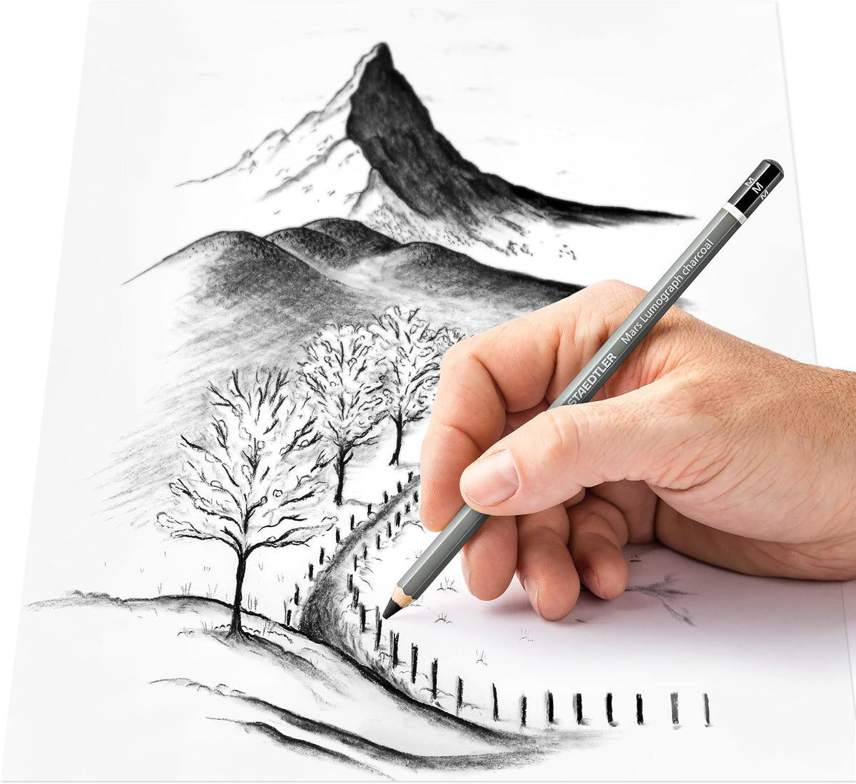 Bleistift Mars® Lumograph® charcoal 100C - Kidis Art
