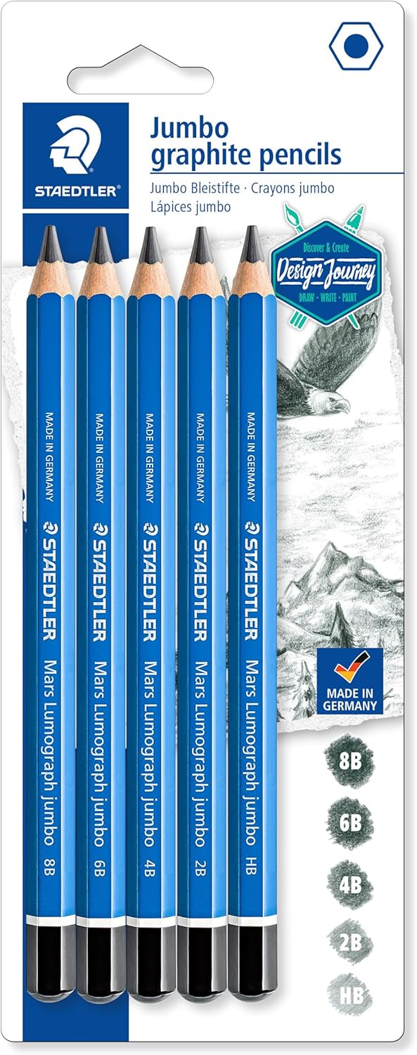 Bleistift Mars® Lumograph® jumbo 100J - Kidis Art