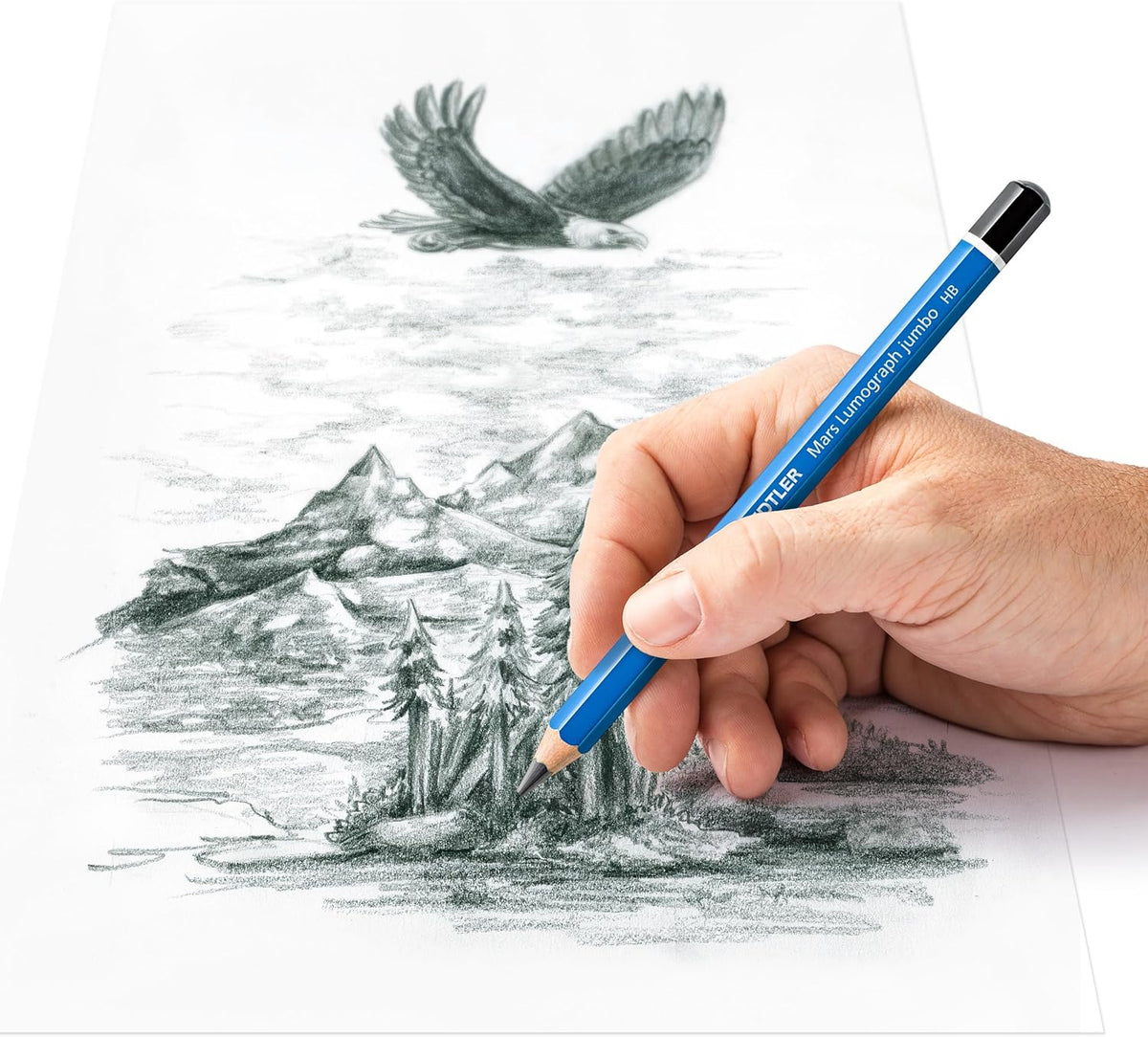 Bleistift Mars® Lumograph® jumbo 100J - Kidis Art