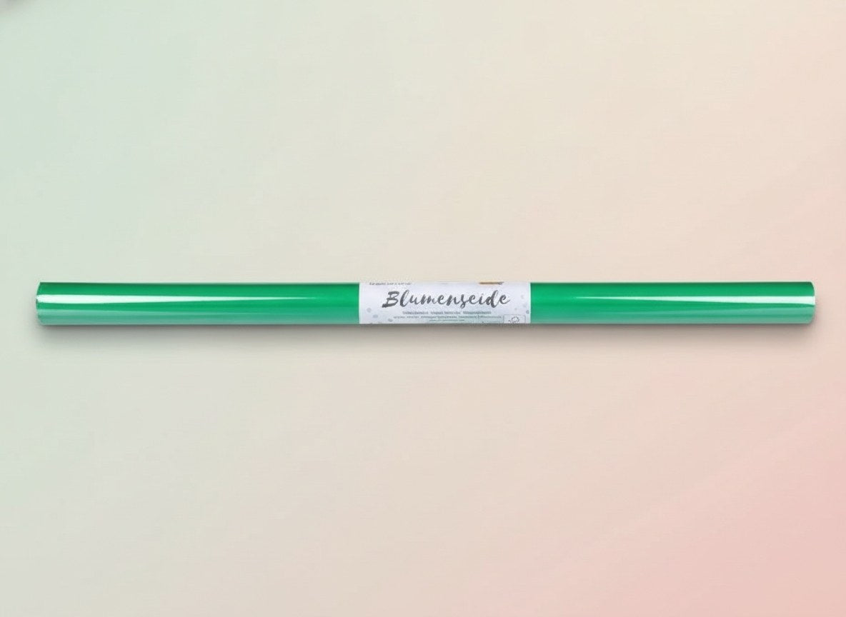 Blumenseide 20g/m² dunkelgrün - Kidis Art