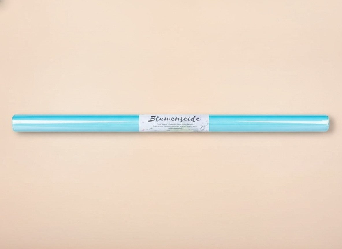 Blumenseide 20g/m² hellblau - Kidis Art