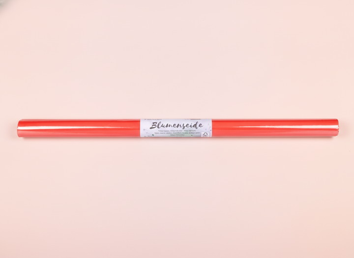 Blumenseide 20g/m² rot - Kidis Art