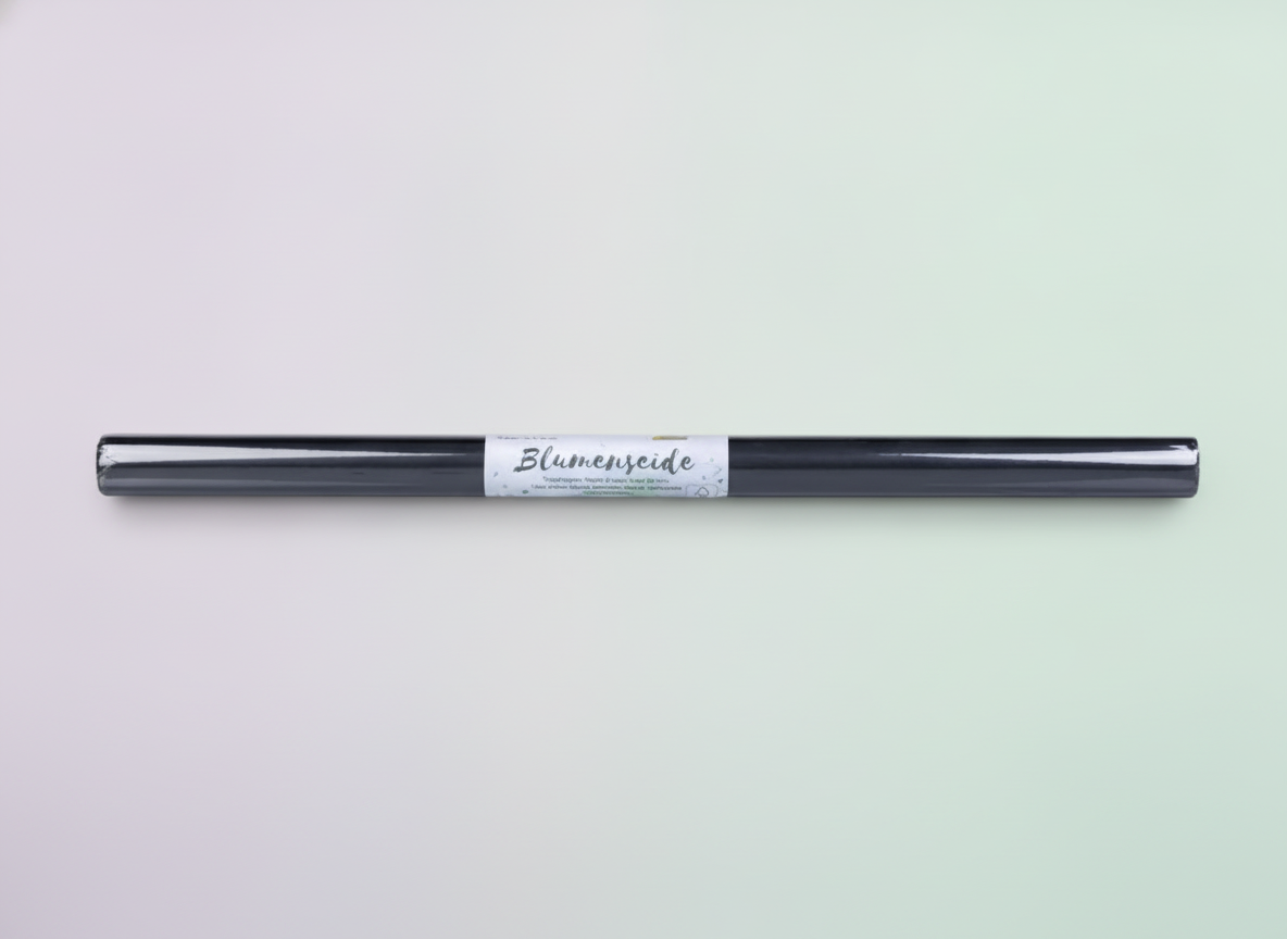 Blumenseide 20g/m² schwarz - Kidis Art