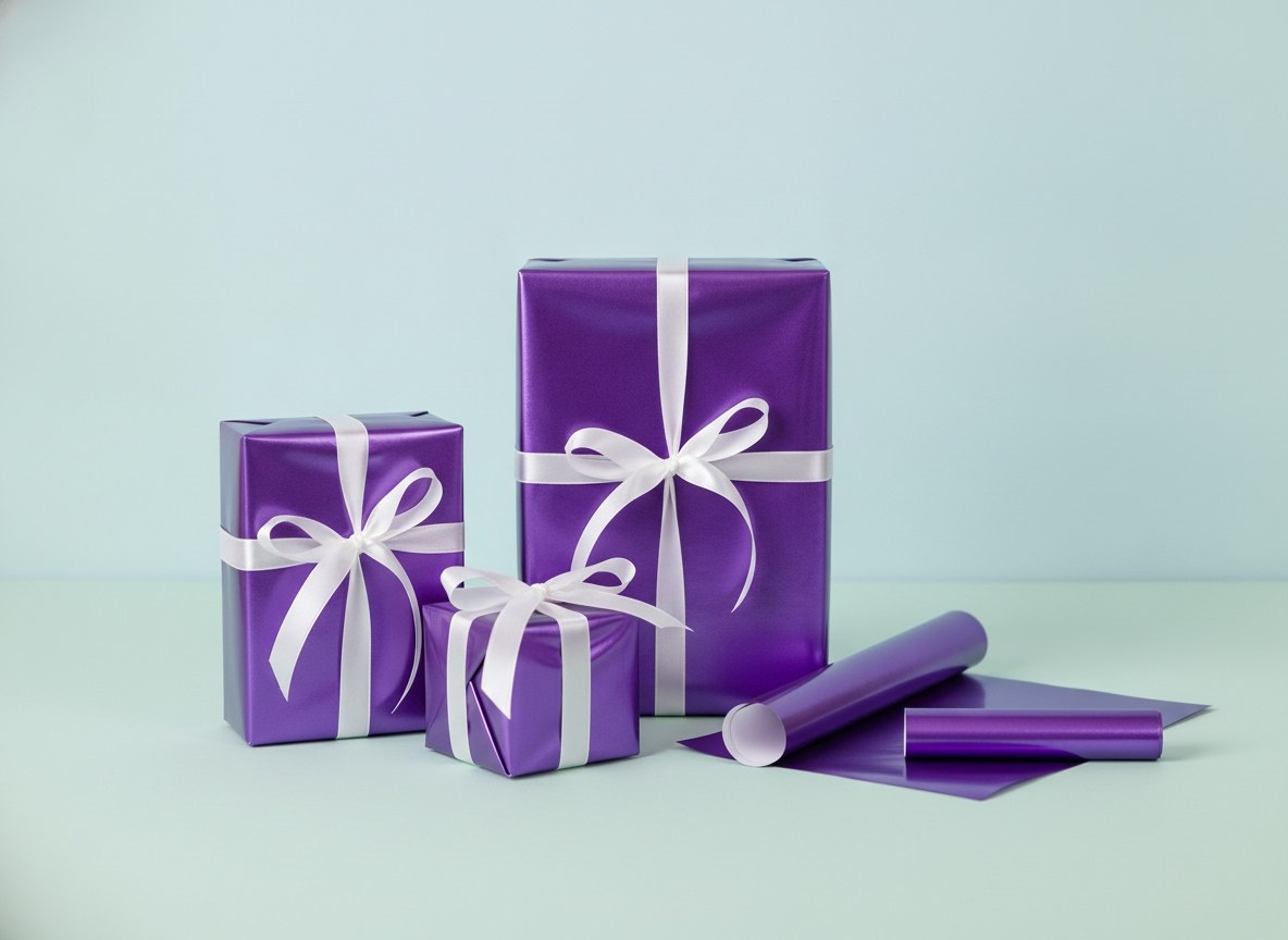 Blumenseide 20g/m² violett - Kidis Art