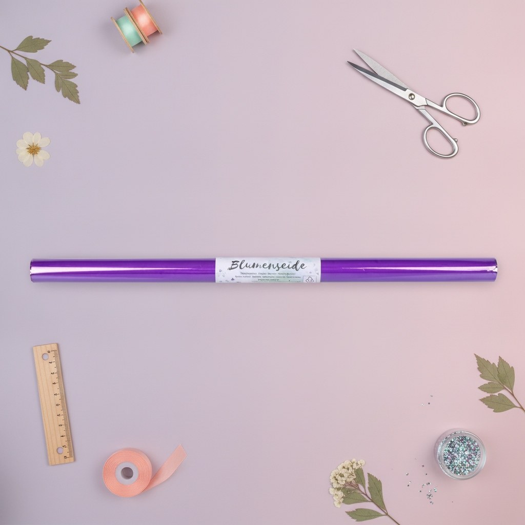 Blumenseide 20g/m² violett - Kidis Art