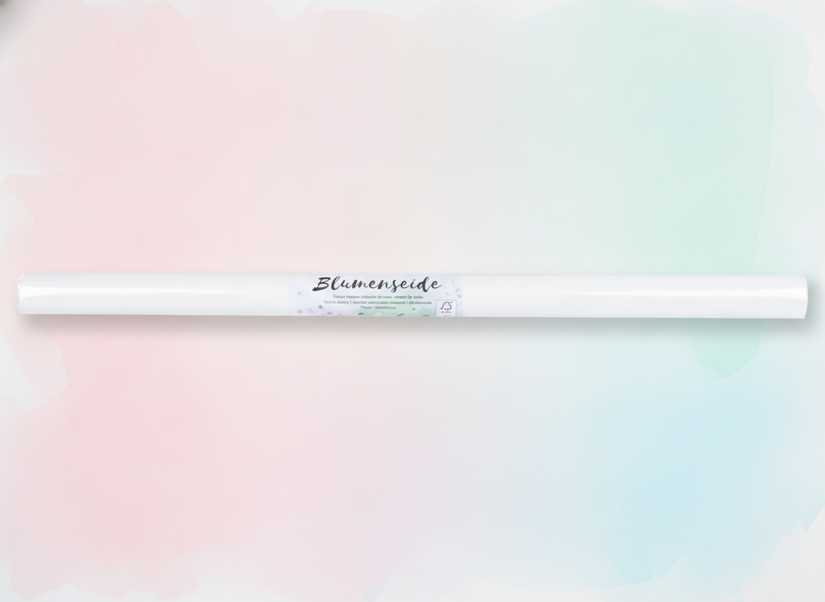 Blumenseide 20g/m² weiss - Kidis Art