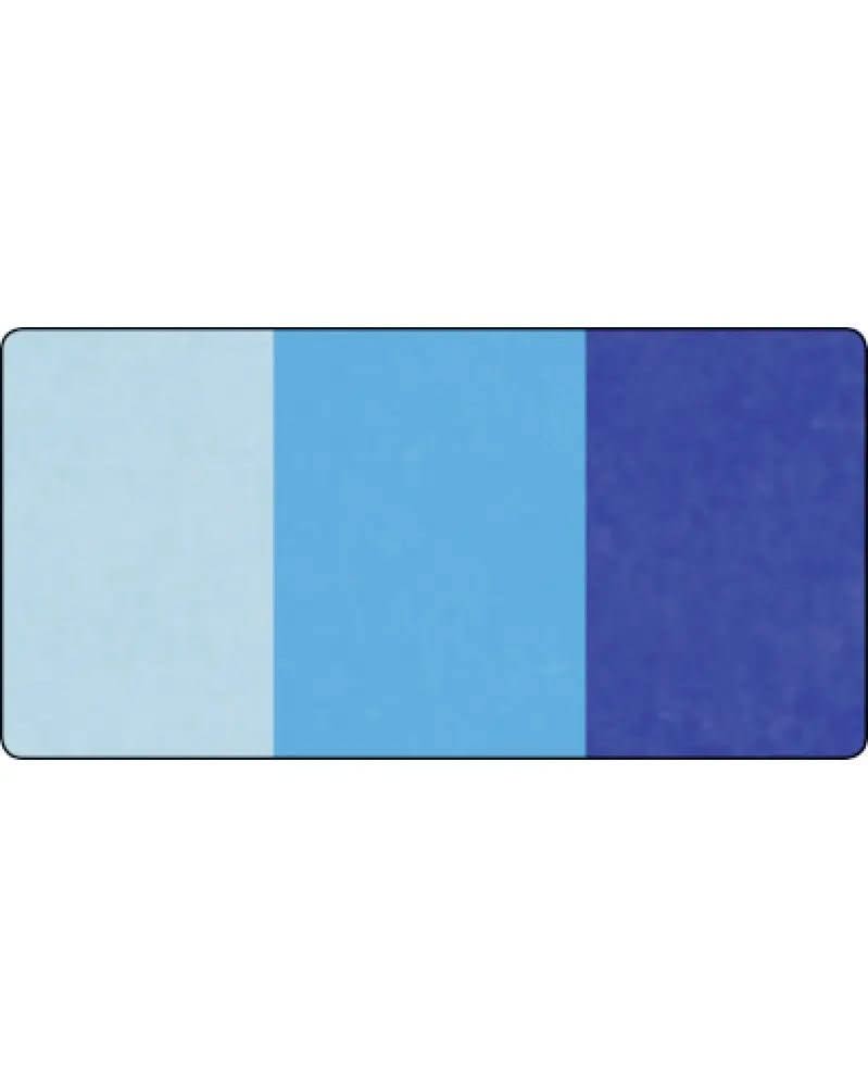Blumenseide 20g/m2 blau-sort. - Kidis Art